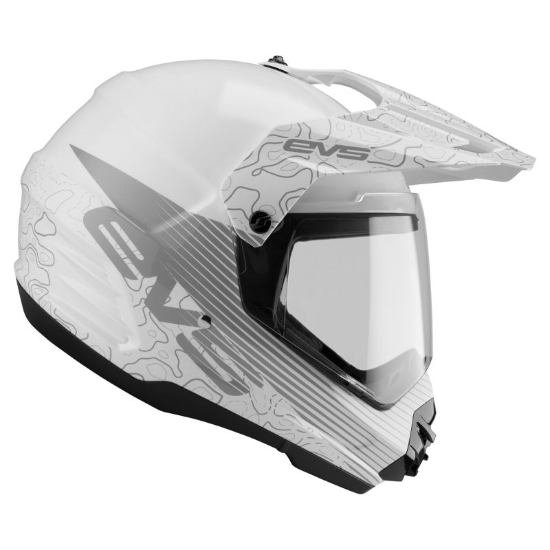 EVS Dual Sport Venture Arise Helmet White - Small