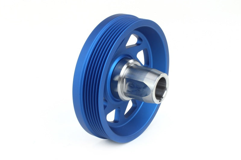 PERRIN 22-26 Subaru WRX/BRZ & Toyota GR86 / 20-25 FXT/OBXT Lightweight Crank Pulley - Blue