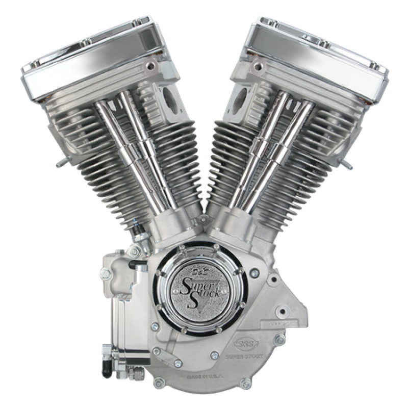 S&S Cycle 84-99 BT V80 Long Block Engine - Natural