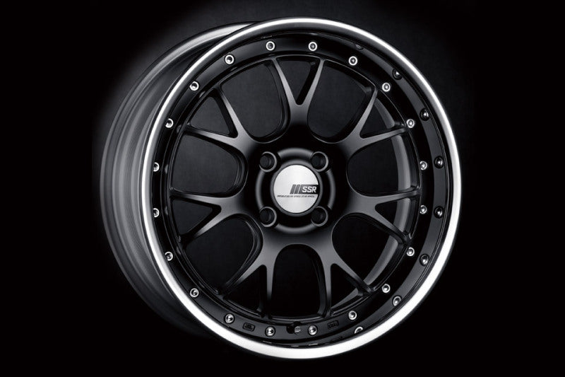 SSR Professor MS3R 17x9 4x100 ET+37 NR Flat Black *SPECIAL ORDER-NO RETURN/CANCELLATION*