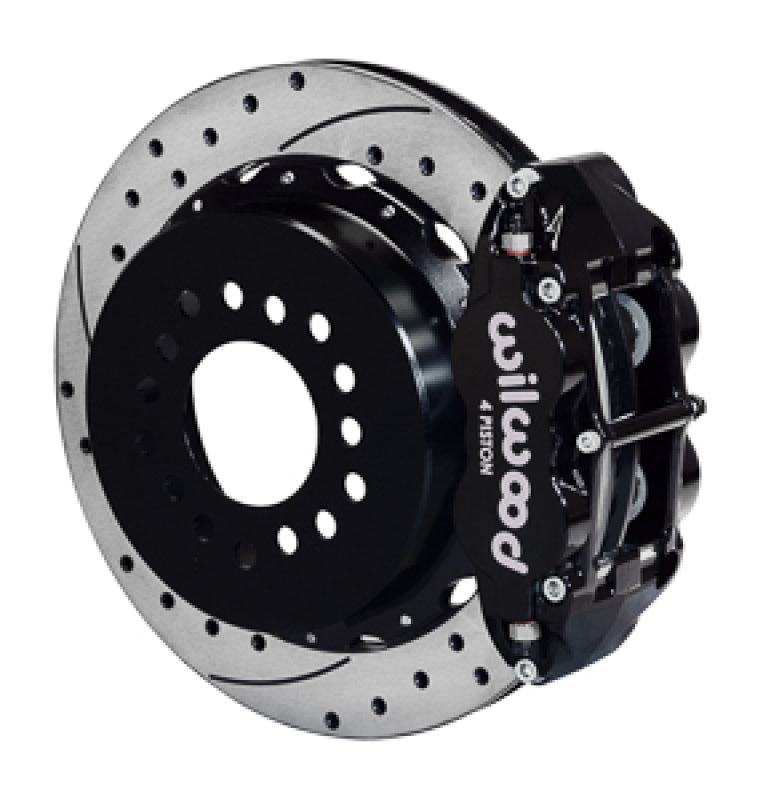 Wilwood Narrow Superlite 4R Rear Kit 12.88in Drilled Rotors G-Body W/ 2.62in Axle Offset