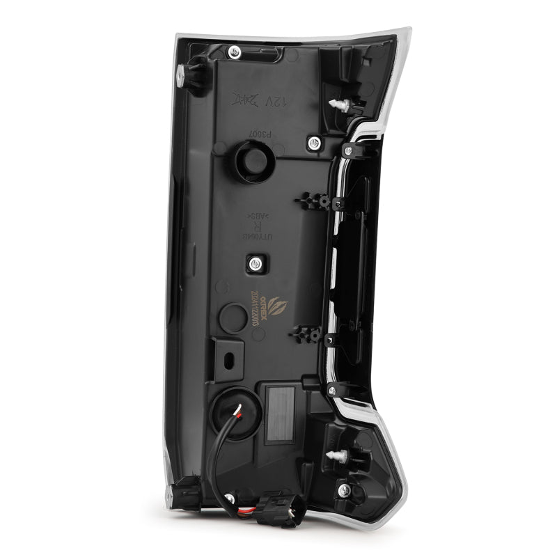 AlphaRex 24-25 Toyota Tacoma NOVA-Series LED Prismatic Tail Lights - Black