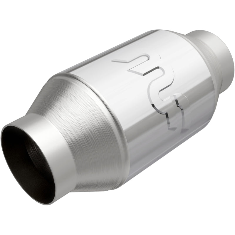 MagnaFlow Premium High Flow Metallic Converter 4in OD - 2.5in In / 2.5in Out