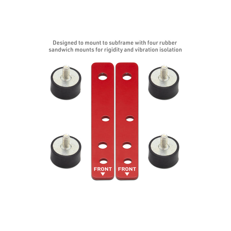 Mishimoto 2024+ Ford Mustang 2.3L EcoBoost Performance Intercooler Kit - Silver/Polished