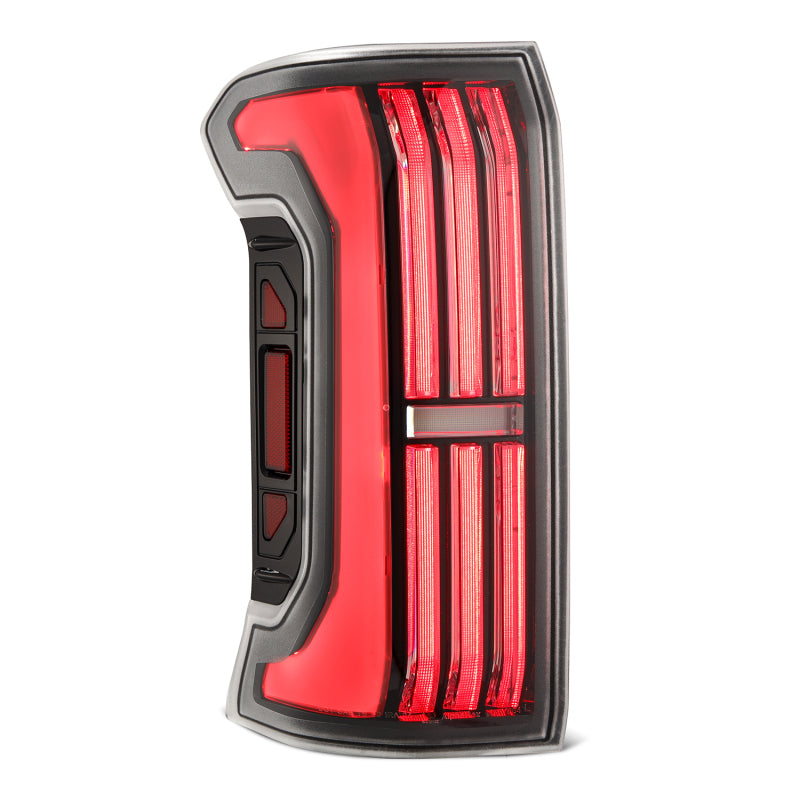 AlphaRex 24-25 Toyota Tacoma NOVA-Series LED Prismatic Tail Lights - Black