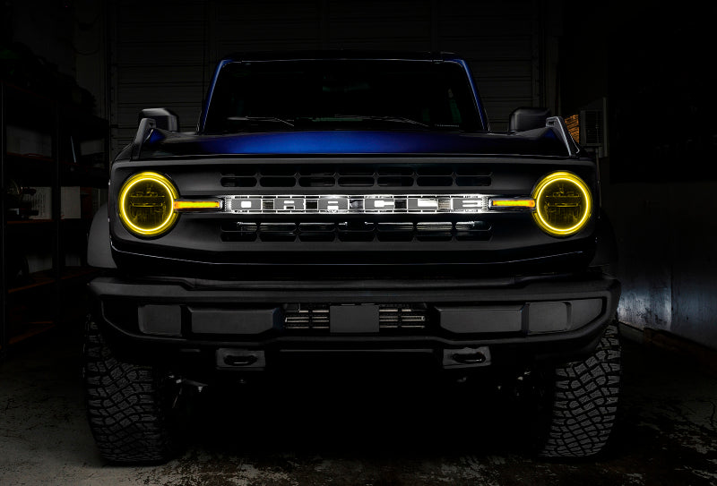 Oracle 2122 Ford Bronco Headlight Halo Kit w/DRL Bar Base Headlights w/Simple Control