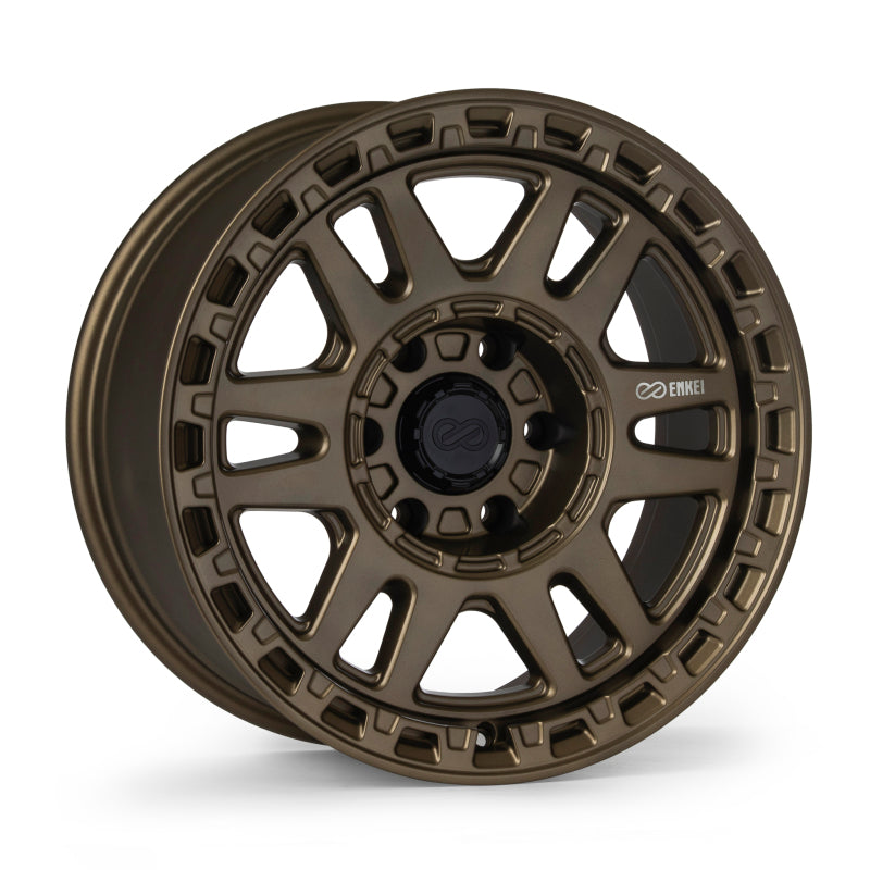 Enkei Trail-Tracker 18x9 / 6x139.7 BP / ET-12 / 106.1mm Bore - Matte Bronze Wheel