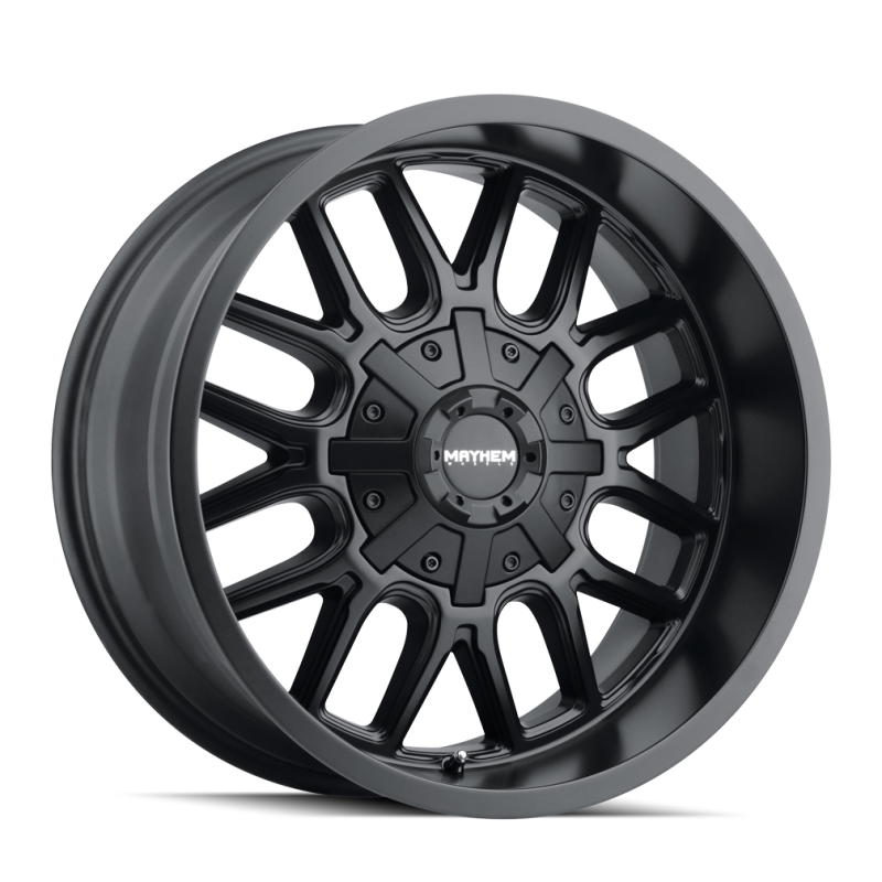 Mayhem 8107 Cogent 18x9 / 8x170 BP / 0mm Offset / 125.2mm Hub Matte Black Wheel
