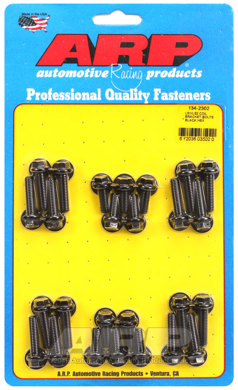 ARP SBC LS1 LS2 Hex Coil Bracket Bolt Kit