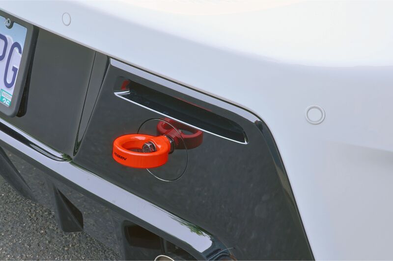 PERRIN 23-26 Toyota GR Corolla Rear Tow Hook - Red