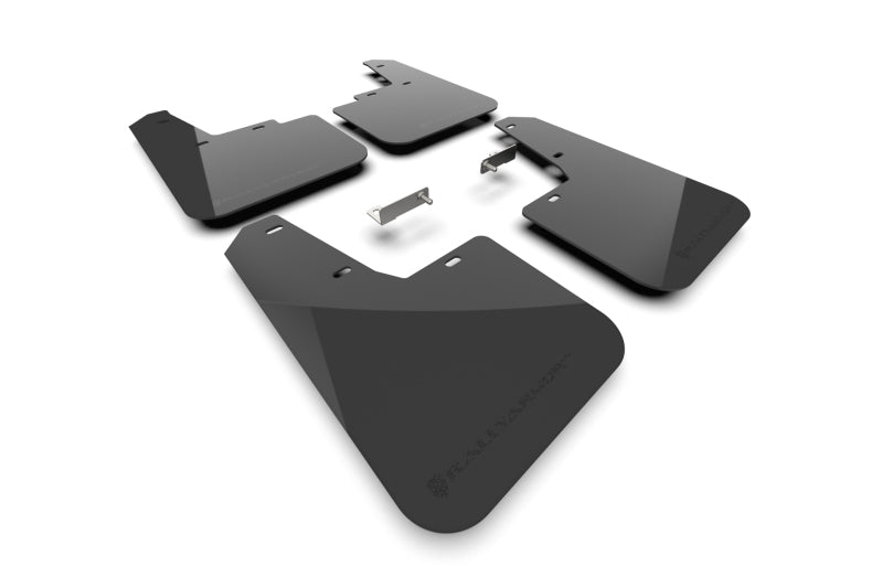 Rally Armor 2026 Subaru Outback (Incl. Wilderness) Black Mud Flap - Metallic Black Logo