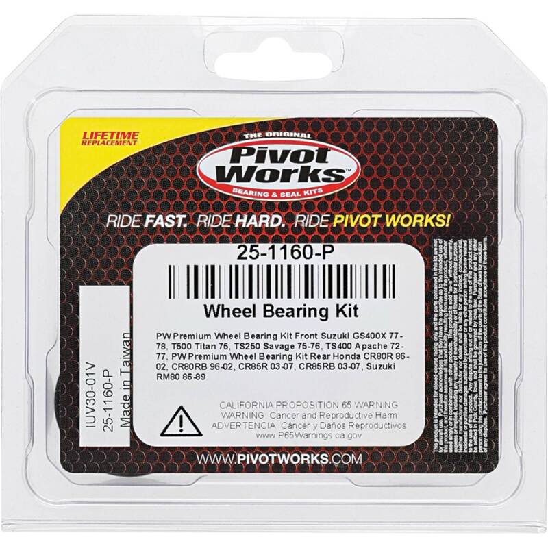 Pivot Works Premium Wheel Bearing