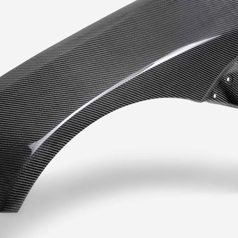 Seibon 2022 Toyota GR86 / Subaru BRZ Carbon Fiber Fenders - Gloss Finish