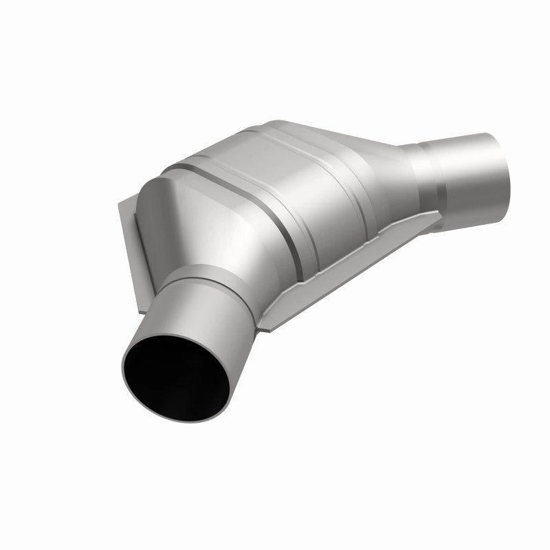 MagnaFlow Universal Catalytic Converter 2.50inch Angled In/Out FED