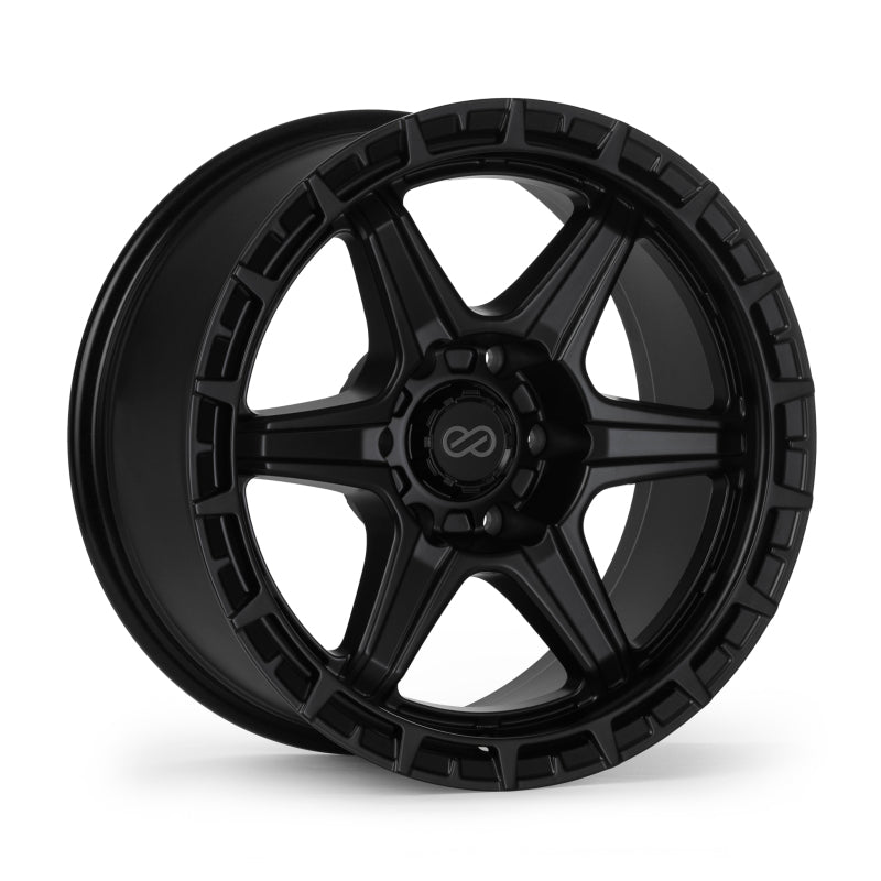 Enkei Trail-Finder 20x9 / 6x139.7 BP / ET20 / 106.1mm Bore - Matte Black Wheel