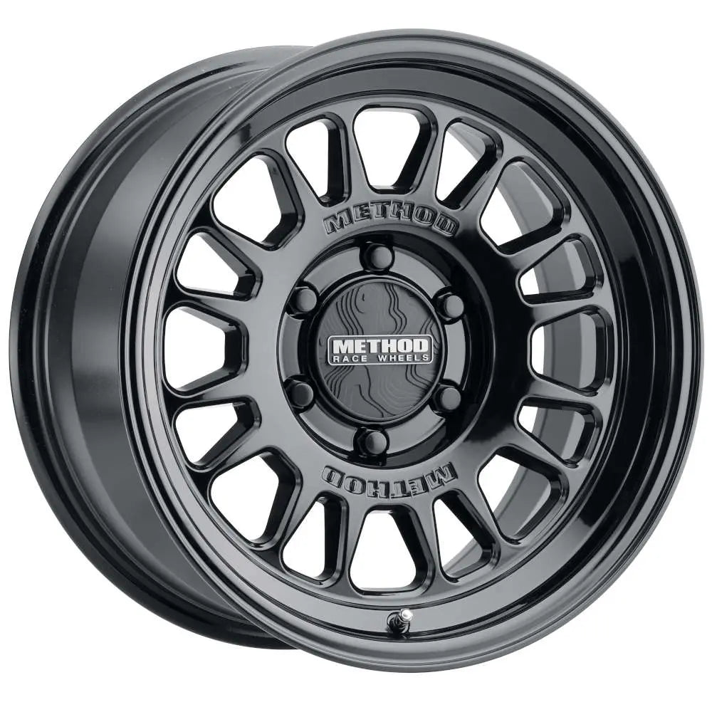 Method MR318 17x8.5 0mm Offset 6x5.5 106.25mm CB - Gloss Black Wheel