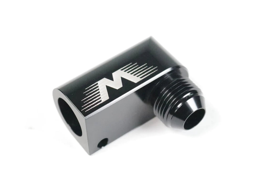 Billet Valve Cover Breather Attachment for Factory 5/8" Quick Release 10AN 90 Degree Adapter Fitting Gen V LT, Gen 3 Hemi, more.