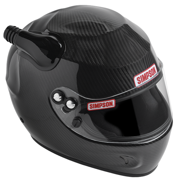 SIMPSON RACING SA2020 CARBON DEVIL RAY RACING HELMET