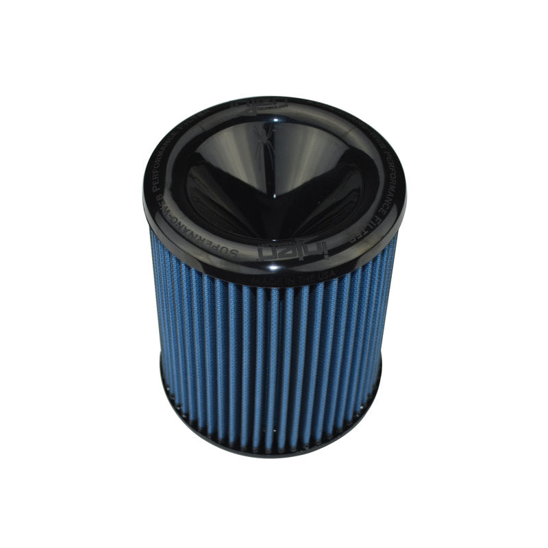 Injen AMSOIL Ea Nanofiber Dry Air Filter - 3 1/2 Filter 6 Base / 6 7/8 Tall / 5 1/2 Top