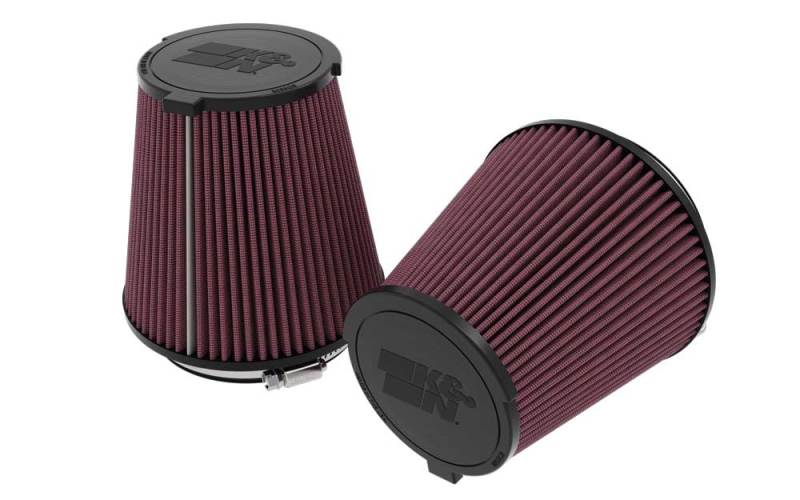 K&N 2024 Ford Mustang / GT 5.0L V8 Drop-In Replacement Air Filter (Pair)