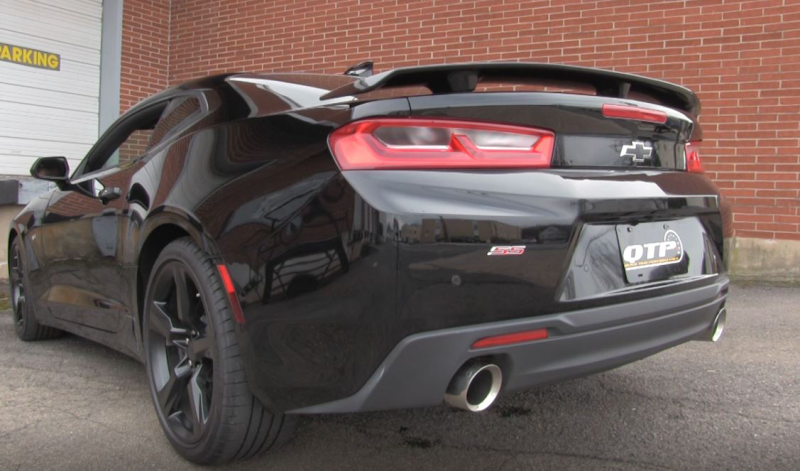 2016-2024 Chevrolet Camaro SS QTP Screamer Axle Back Dual Tip Bumper