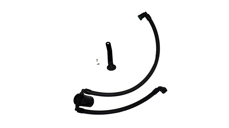 J&L 2024-2025 Ford Mustang 5.0L Oil Separator 3.0 PCV Side - Black Anodized