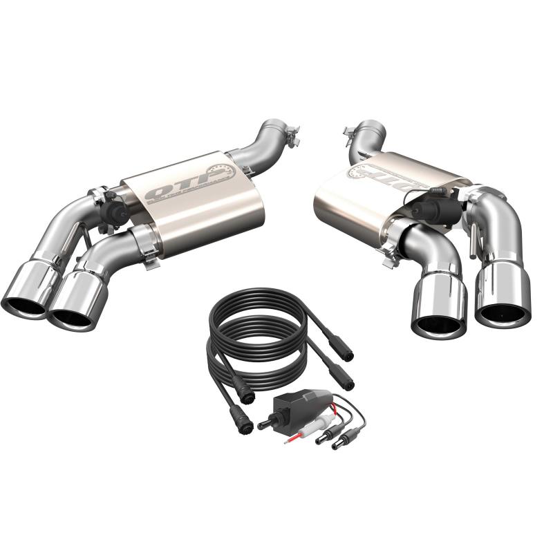 2016-2024 Chevrolet Camaro SS QTP Screamer Axle Back Quad Tip Bumper