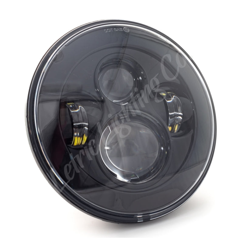 Letric Lighting 7in LED Black Premium Headlight