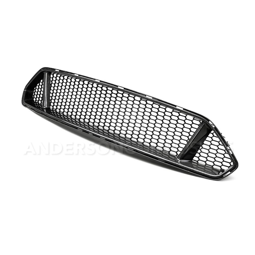 2018-2020 FORD MUSTANG TYPE-GT CARBON FIBER UPPER GRILLE