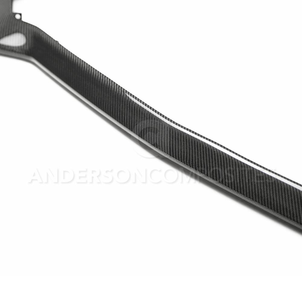 2018-2020 FORD MUSTANG TYPE-OE CARBON FIBER FRONT CHIN SPLITTER (PP1)