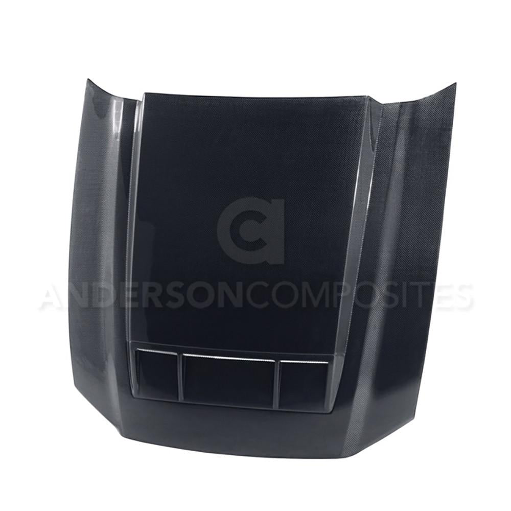 2010 - 2014 SHELBY GT500 & 2013 - 2014 MUSTANG CARBON FIBER RAM AIR COWL HOOD