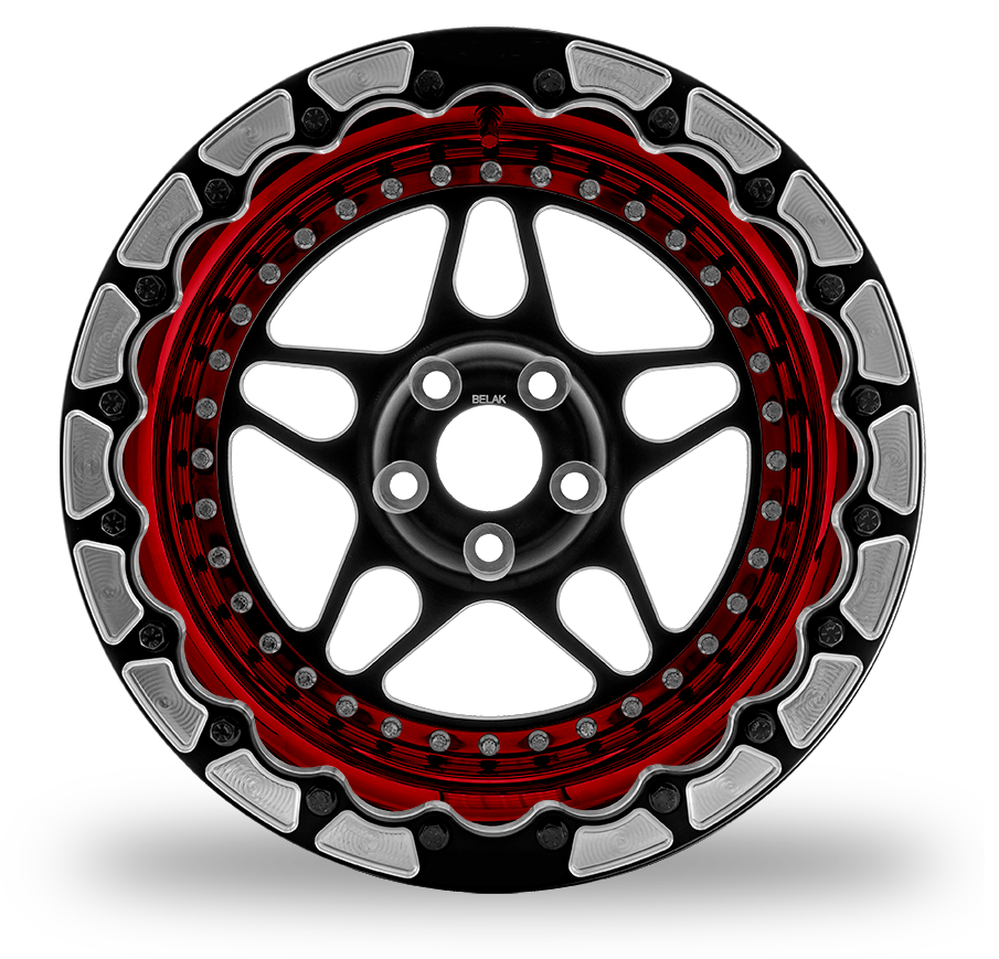 F-150 Belak Rear Wheel 17x10.5 Single Beadlock (Series 2,3 10 spoke)