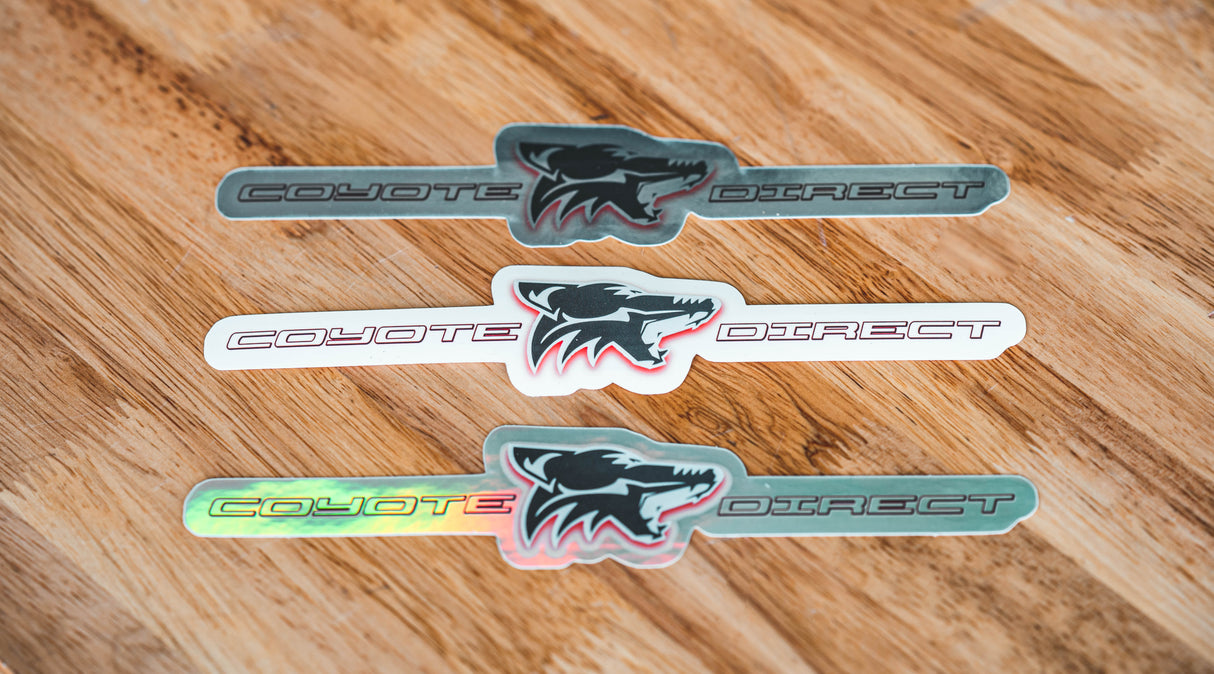 Coyote Direct Decal
