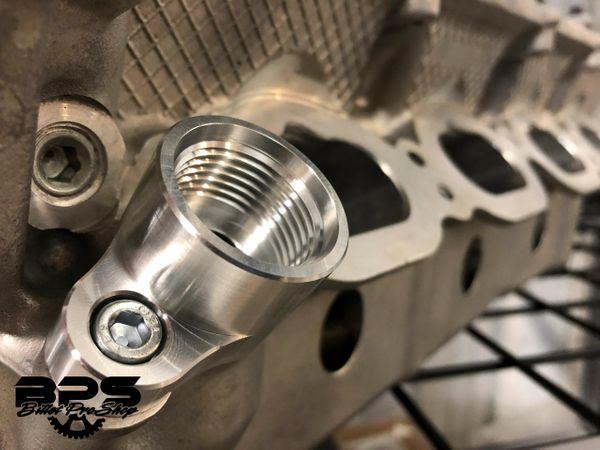 BPS Front Cylinder Head Coolant Adapters (2011-2023 Mustang)