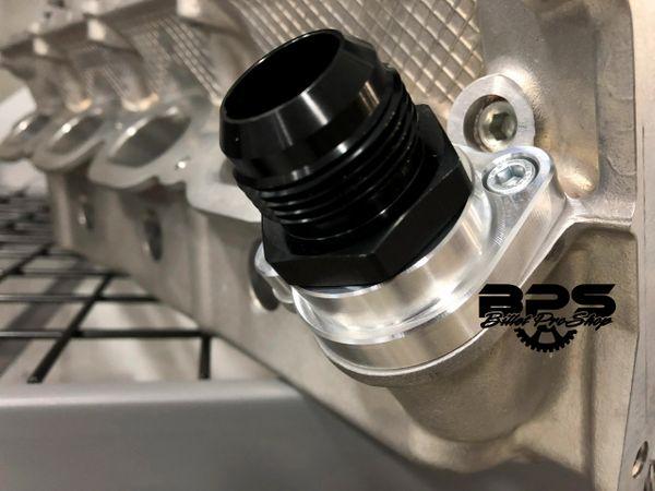 BPS Front Cylinder Head Coolant Adapters (2011-2023 Mustang)