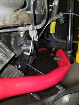SB044 - Sway Bar Kit, Front, Hollow, 35mm, 3-hole Adjustable