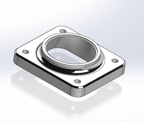 T4 Stainless Billet Flange