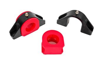 SMK010 - Sway Bar Mount, Billet Alum Mount, 1.375" Poly Bushings