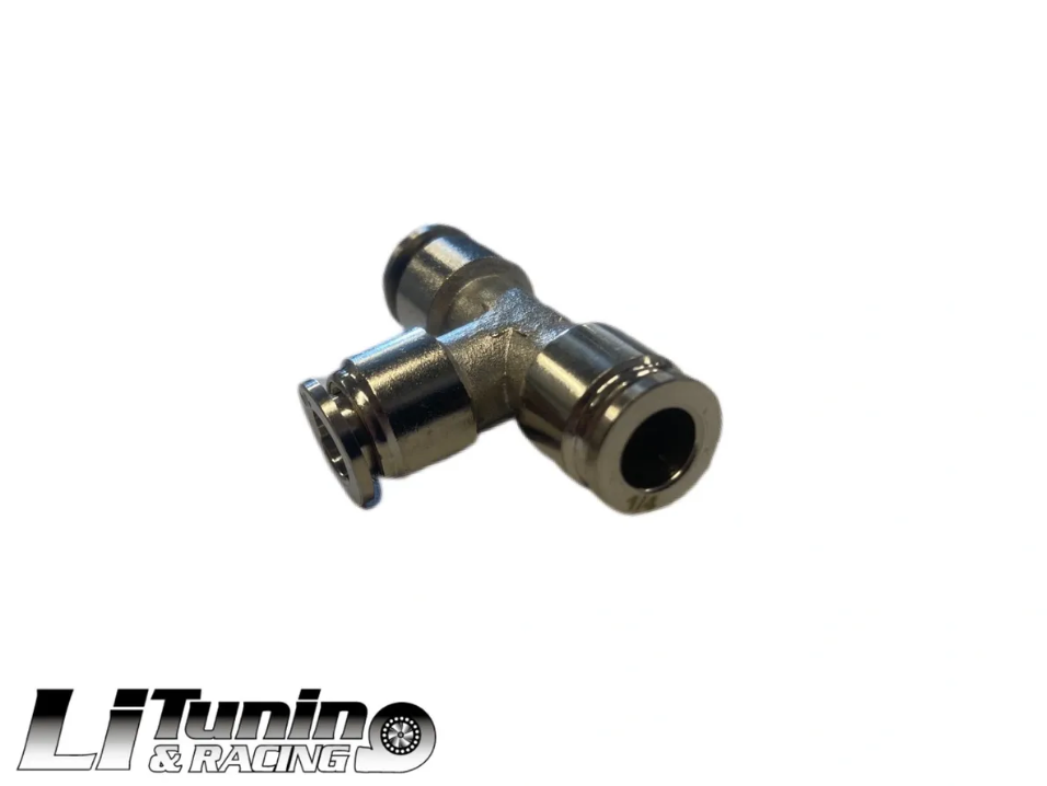 PUSH-TO-CONNECT 1/4" OD TUBE TEE FITTING