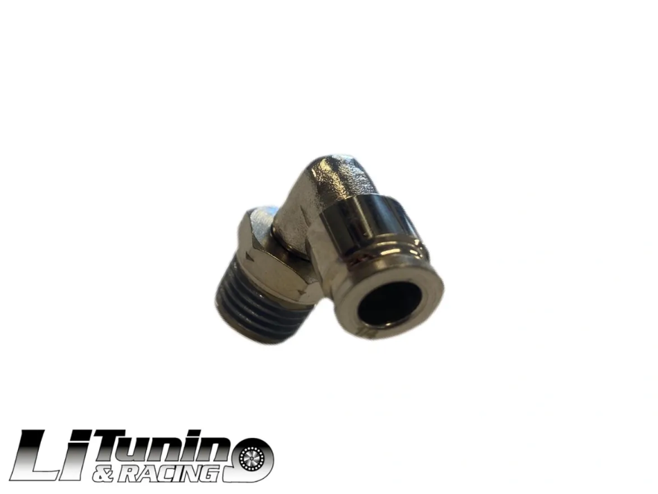PUSH-TO-CONNECT 90° 1/4" NPT TO 1/4" TUBING