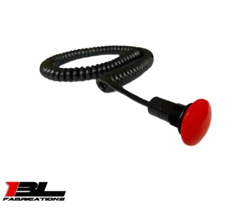 Momentary Push Button W/ Spiral Cord