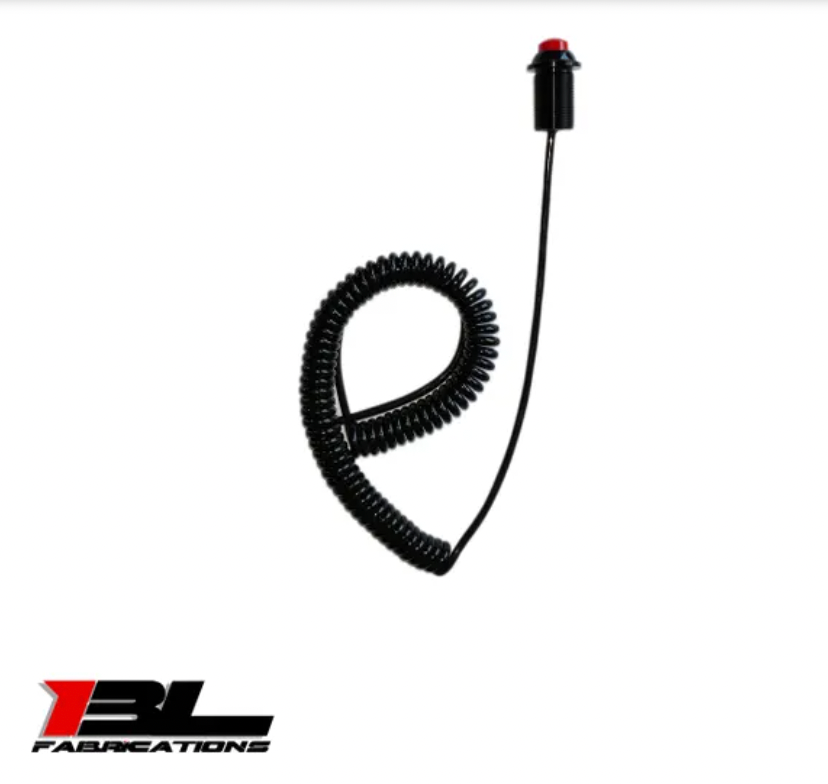 Momentary Push Button W/ Spiral Cord