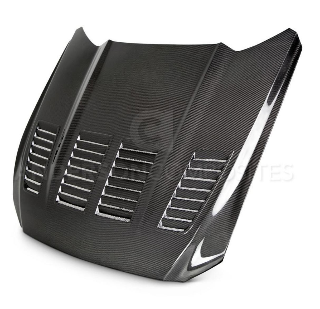 2015 - 2017 MUSTANG DOUBLE SIDED CARBON FIBER TYPE-TW HOOD