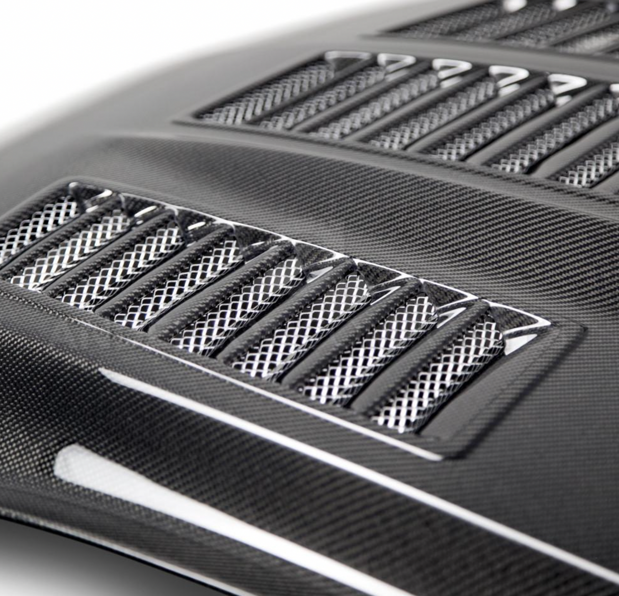 2015 - 2017 MUSTANG DOUBLE SIDED CARBON FIBER TYPE-TW HOOD