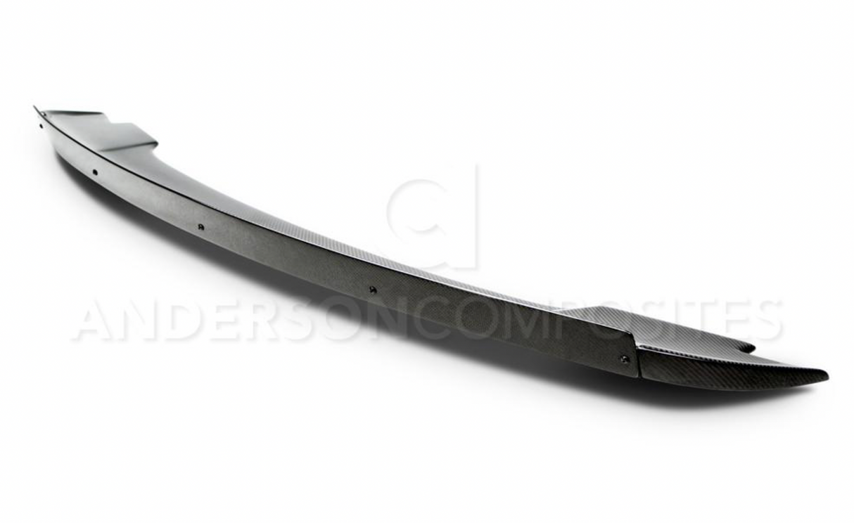 2015 - 2020 MUSTANG CARBON FIBER TRACK PACK STYLE SPOILER WITH ADJUSTABLE WICKER BILL