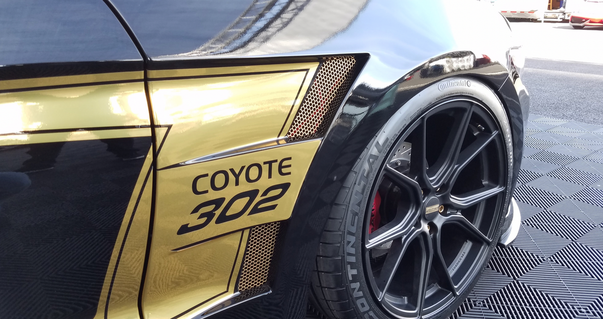 2015 - 2017 MUSTANG FIBERGLASS TYPE-AT FRONT FENDERS (PAIR)