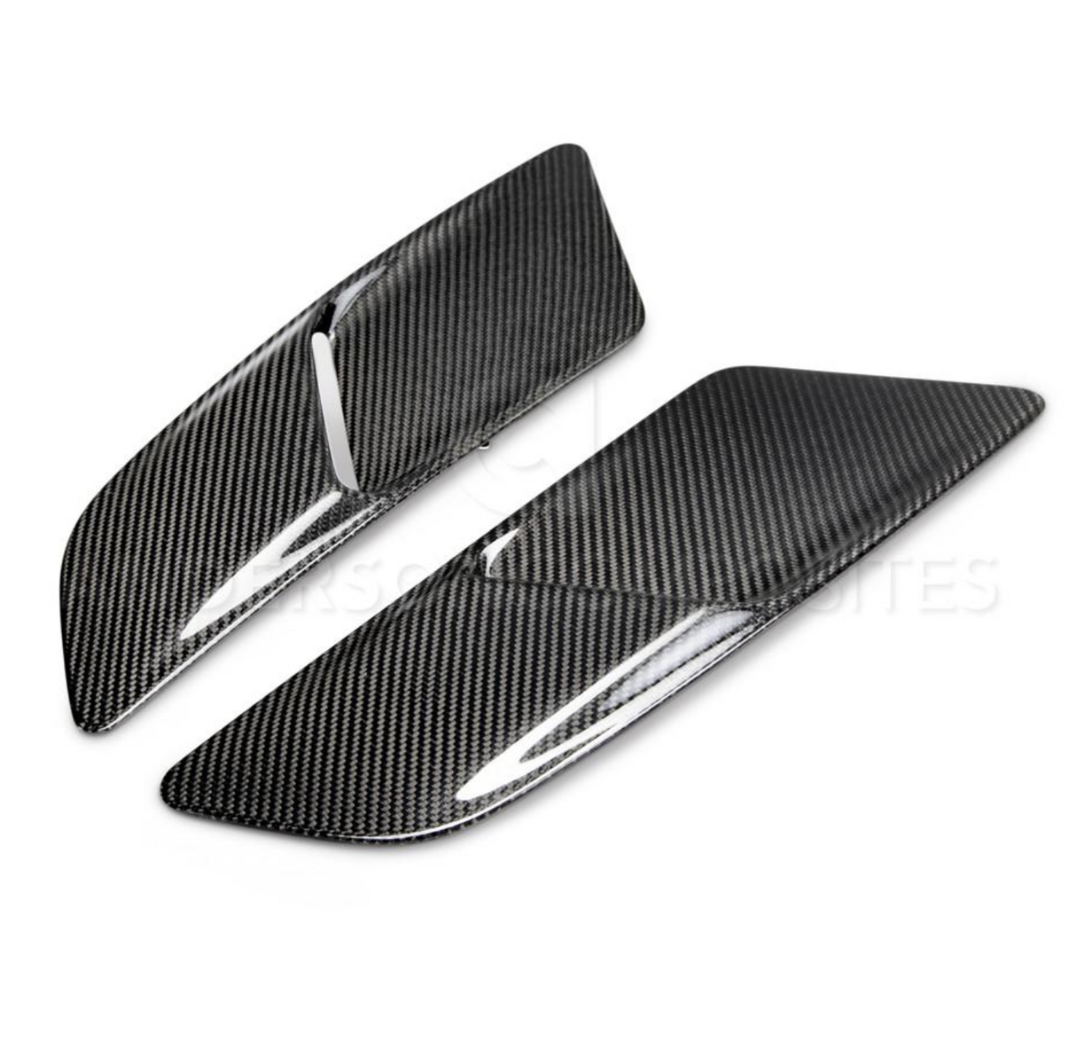 2015 - 2017 MUSTANG GT CARBON FIBER HOOD VENTS TYPE-OE