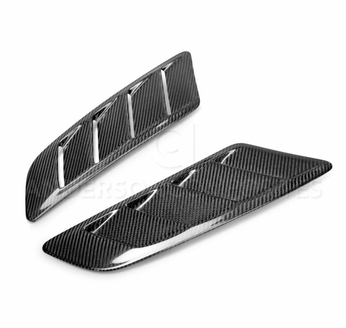 2015 - 2017 MUSTANG GT CARBON FIBER HOOD VENTS TYPE-AB