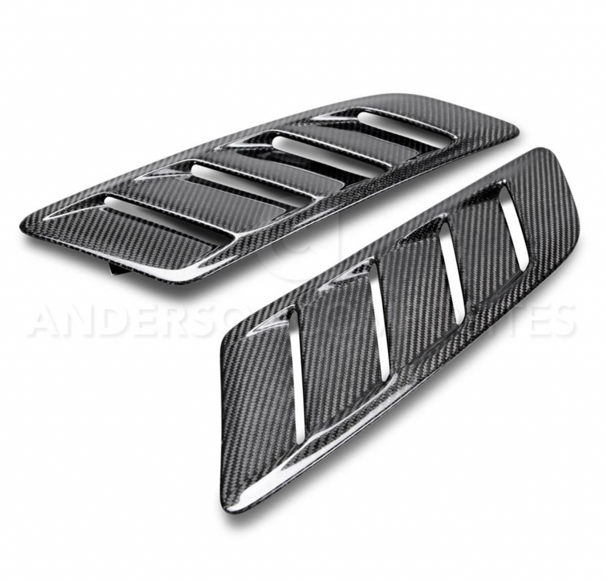 2015 - 2017 MUSTANG GT CARBON FIBER HOOD VENTS TYPE-AB