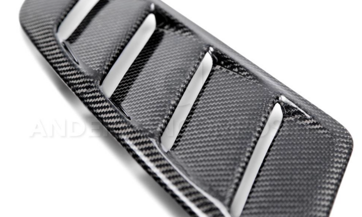 2015 - 2017 MUSTANG GT CARBON FIBER HOOD VENTS TYPE-AB